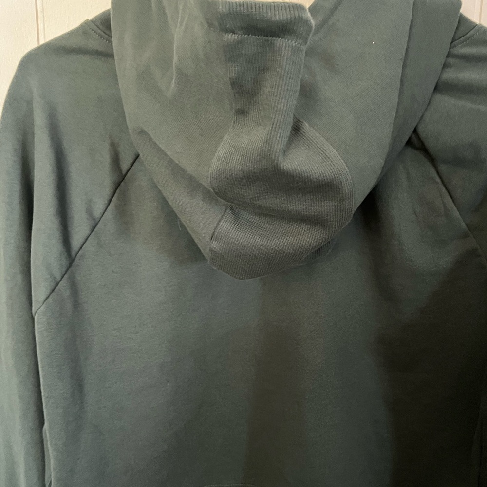 Gymshark Forest Green Cropped Hoodie - Picture 6 of 7